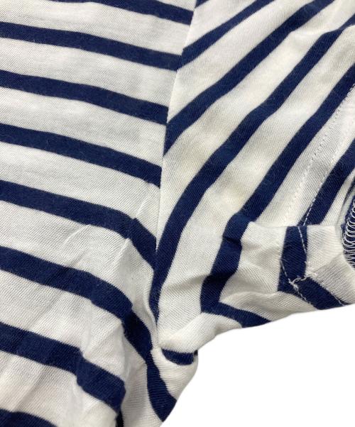Saint Laurent Paris（サンローランパリ）Saint Laurent Paris (サンローランパリ) Striped Ballet Tee ネイビー×ホワイト サイズ:XSの古着・服飾アイテム