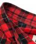 中古・古着 BALENCIAGA (バレンシアガ) TARTAN NEW SWING SHIRT レッド サイズ:38：30000円