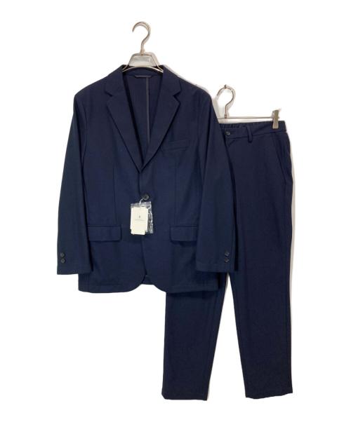 green label relaxing（グリーンレーベルリラクシング）green label relaxing (グリーンレーベルリラクシング) トリコットツイルセットアップ ネイビー サイズ:Mの古着・服飾アイテム