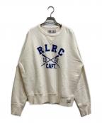 POLO RALPH LAURENポロ・ラルフローレン）の古着「ヴィンテージ フィット フリース グラフィック スウェットシャツ」｜ホワイト