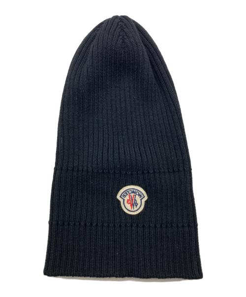MONCLER（モンクレール）MONCLER (モンクレール) BERRETTO ニットキャップ ブラックの古着・服飾アイテム