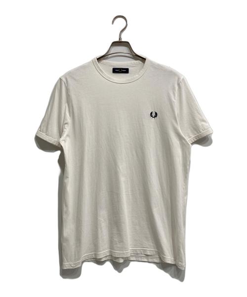 FRED PERRY（フレッドペリー）FRED PERRY (フレッドペリー) Ringer T-Shirt ホワイト サイズ:Lの古着・服飾アイテム