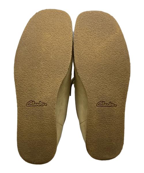 CLARKS（クラークス）CLARKS (クラークス) WALLABEE ベージュ サイズ:25cmの古着・服飾アイテム
