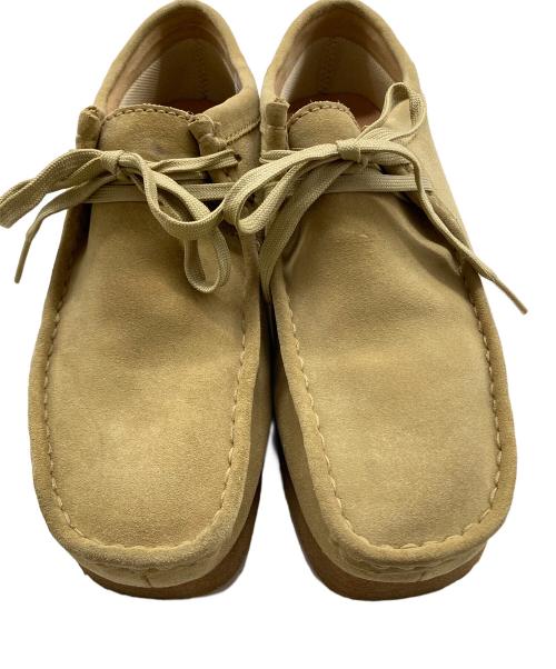 CLARKS（クラークス）CLARKS (クラークス) WALLABEE ベージュ サイズ:25cmの古着・服飾アイテム