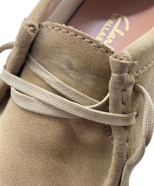 CLARKS（クラークス）CLARKS (クラークス) WALLABEE ベージュ サイズ:25cmの古着・服飾アイテム