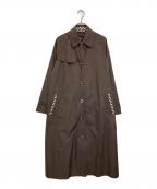 Aquascutumアクアスキュータム）の古着「シングルコート」｜ブラウン