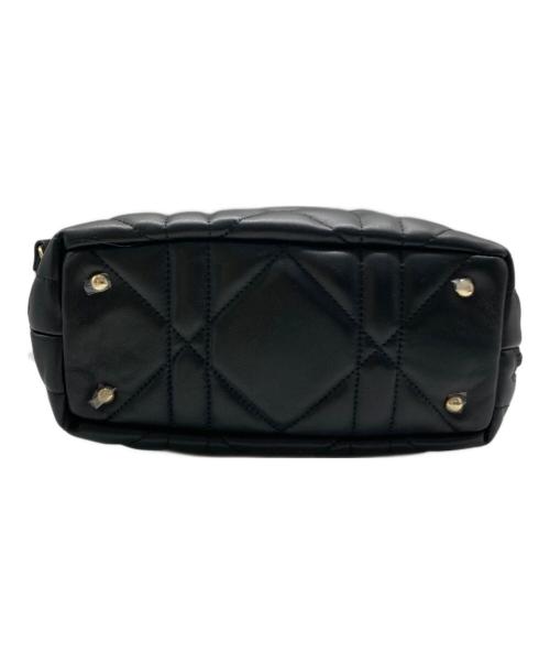 LA BAGERIE（ラ バガジェリー）LA BAGERIE (ラ バガジェリー) シープキルティング 2WAYショルダー ブラックの古着・服飾アイテム