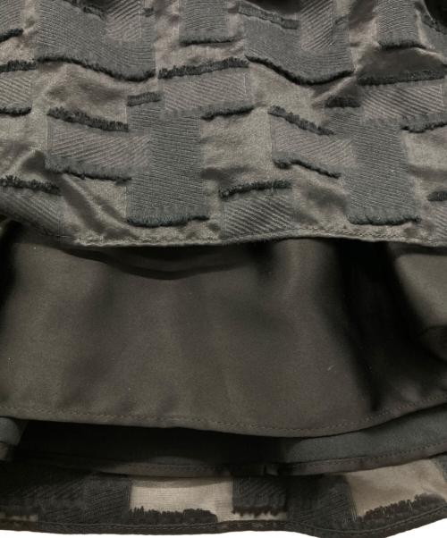 FOXEY（フォクシー）FOXEY (フォクシー) ノースリーブフレアワンピース ブラック サイズ:38の古着・服飾アイテム