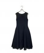 FOXEY BOUTIQUEフォクシー ブティック）の古着「カットワークレースワンピース」｜ブラック