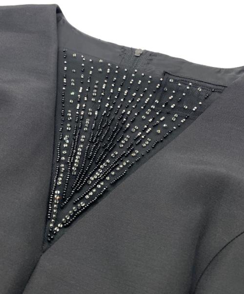 FOXEY BOUTIQUE（フォクシー ブティック）FOXEY BOUTIQUE (フォクシー ブティック) Art Deco Dress ブラック サイズ:40の古着・服飾アイテム