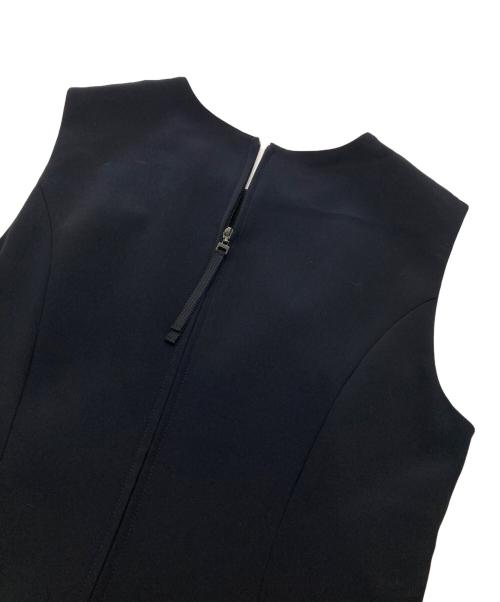 daisy lin for foxey（デイジーリン フォー フォクシー）daisy lin for foxey (デイジーリン フォー フォクシー) アフターヌーンウォッシャブルドレス ネイビー サイズ:38の古着・服飾アイテム