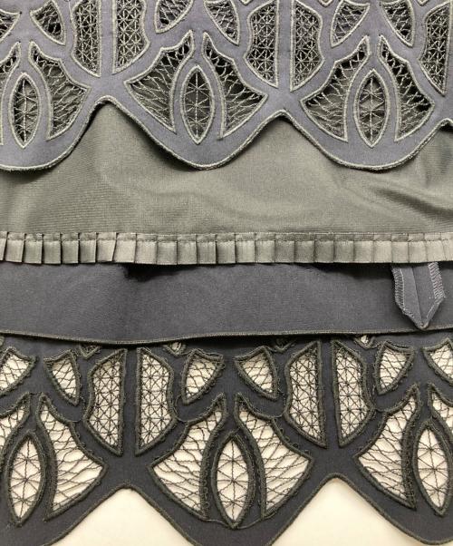 daisy lin for foxey（デイジーリン フォー フォクシー）daisy lin for foxey (デイジーリン フォー フォクシー) アフターヌーンウォッシャブルドレス ネイビー サイズ:38の古着・服飾アイテム