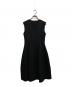 FOXEY (フォクシー) ノースリーブワンピース ブラック サイズ:38：11000円