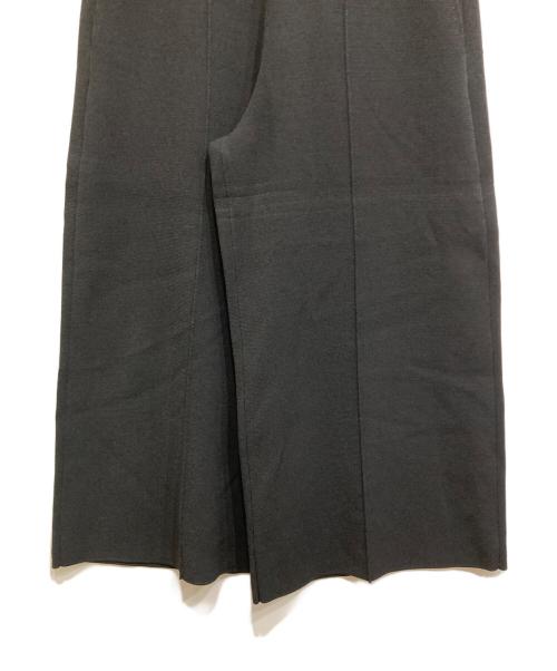 FOXEY NEWYORK（フォクシーニューヨーク）FOXEY NEWYORK (フォクシーニューヨーク) ニットガウチョパンツ ブラック サイズ:38の古着・服飾アイテム