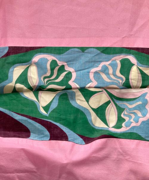 Emilio Pucci（エミリオ プッチ）Emilio Pucci (エミリオ プッチ) 総柄コットンスカート マルチカラー サイズ:32の古着・服飾アイテム