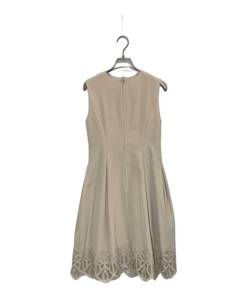 daisy lin for foxey（デイジーリン フォー フォクシー）daisy lin for foxey (デイジーリン フォー フォクシー) アフターヌーンウォッシャブルドレス ベージュ サイズ:38の古着・服飾アイテム