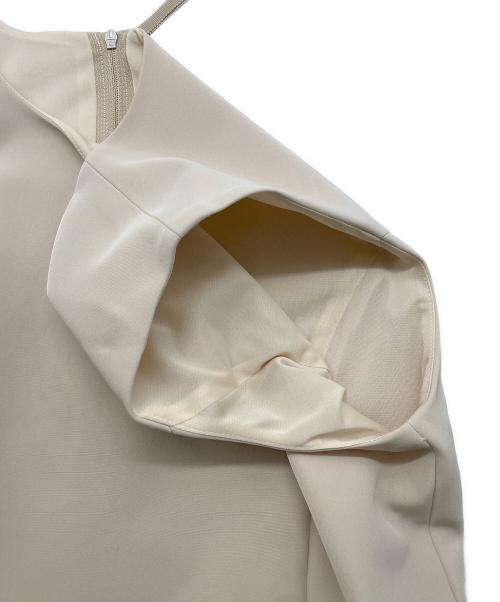 daisy lin for foxey（デイジーリン フォー フォクシー）daisy lin for foxey (デイジーリン フォー フォクシー) アフターヌーンウォッシャブルドレス ベージュ サイズ:38の古着・服飾アイテム