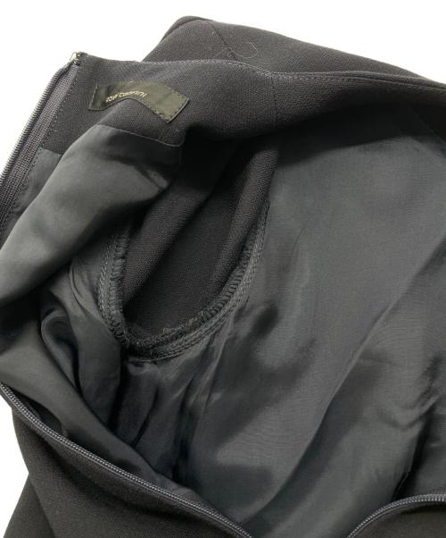 NOUV CONFINI（ヌーヴコンフィニ）NOUV CONFINI (ヌーヴコンフィニ) レース付きワンピース ネイビー サイズ:9の古着・服飾アイテム