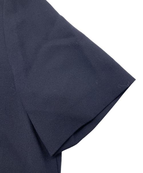 NOUV CONFINI（ヌーヴコンフィニ）NOUV CONFINI (ヌーヴコンフィニ) レース付きワンピース ネイビー サイズ:9の古着・服飾アイテム