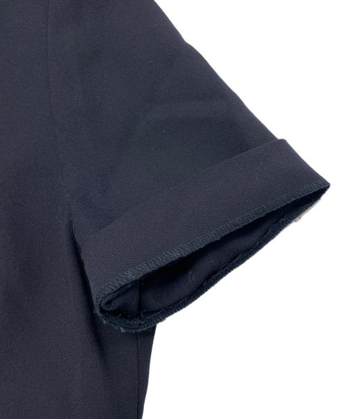 NOUV CONFINI（ヌーヴコンフィニ）NOUV CONFINI (ヌーヴコンフィニ) レース付きワンピース ネイビー サイズ:9の古着・服飾アイテム