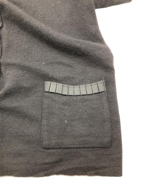 FOXEY（フォクシー）FOXEY (フォクシー) s/sカシミヤシルクカーディガン ブラック サイズ:38の古着・服飾アイテム