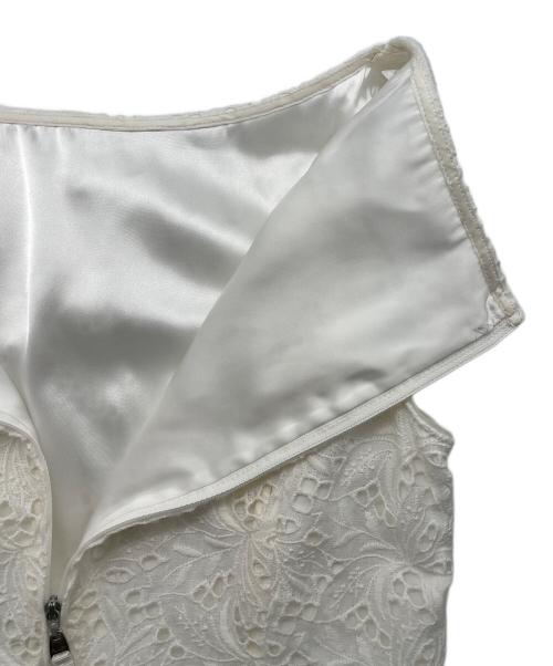 FOXEY（フォクシー）FOXEY (フォクシー) カットワークレースワンピース ホワイト サイズ:38の古着・服飾アイテム