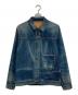 anachronorm（アナクロノーム）の古着「1st タイプデニムジャケット」｜ブルー