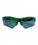 OAKLEYオークリー）の古着「custom rader サングラス」｜ホワイト×グリーン