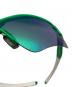 中古・古着 OAKLEY (オークリー) custom rader サングラス ホワイト×グリーン：7000円