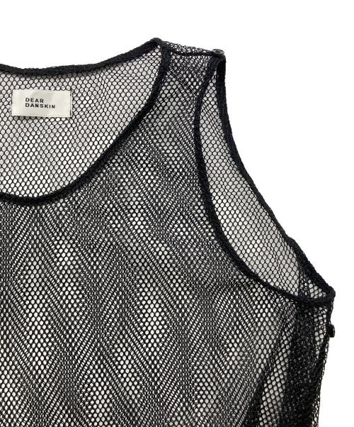 DEAR DANSKIN（ディア ダンスキン）DEAR DANSKIN (ディア ダンスキン) SWEAT ONE-PIECE ブラック サイズ:Lの古着・服飾アイテム