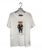 POLO RALPH LAURENポロ・ラルフローレン）の古着「ポロベア Tシャツ」｜ホワイト