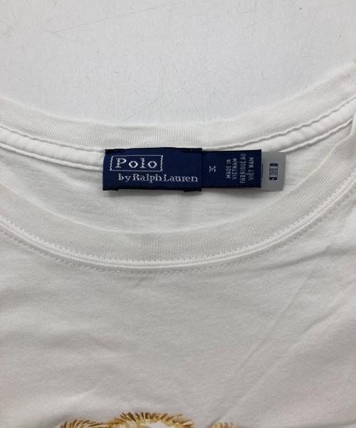 POLO RALPH LAUREN（ポロ・ラルフローレン）POLO RALPH LAUREN (ポロ・ラルフローレン) ポロベア Tシャツ ホワイト サイズ:Ｍの古着・服飾アイテム