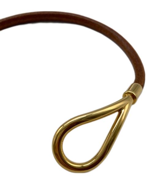 HERMES（エルメス）HERMES (エルメス) ジャンボブレスレット ブラウンの古着・服飾アイテム