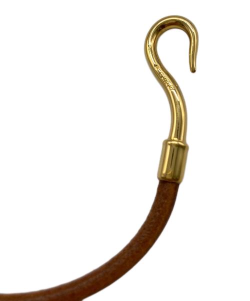 HERMES（エルメス）HERMES (エルメス) ジャンボブレスレット ブラウンの古着・服飾アイテム