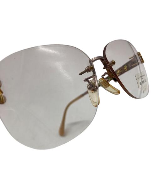 BALENCIAGA（バレンシアガ）BALENCIAGA (バレンシアガ) リムレスサングラス ベージュ サイズ:56□15の古着・服飾アイテム