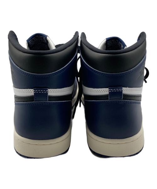 NIKE（ナイキ）NIKE (ナイキ) Air Jordan 1 Retro High OG ネイビー×ホワイト サイズ:27.5の古着・服飾アイテム
