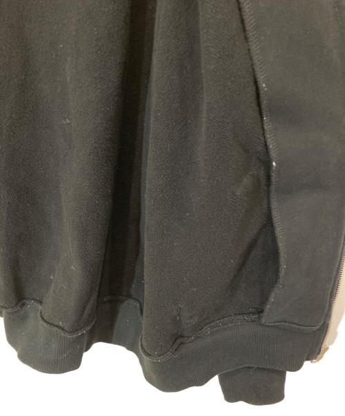 unknown（アンノウン）Unknown (アンノウン) ラインストーンジップパーカー ブラック サイズ:Lの古着・服飾アイテム
