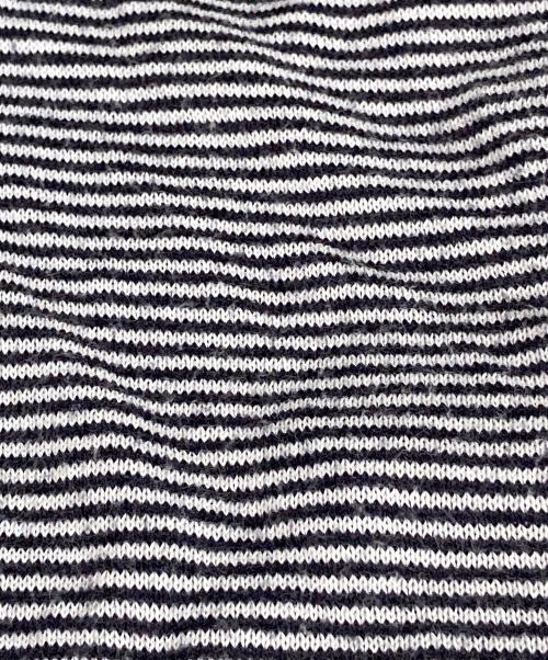 JOHN SMEDLEY（ジョンスメドレー）JOHN SMEDLEY (ジョンスメドレー) ボーダーニットポロシャツ ネイビー×ホワイト サイズ:Sの古着・服飾アイテム