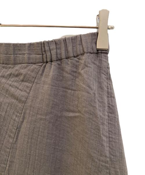 greychord（グレーコード）GREYCHORD (グレーコード) ALICEコットンロングスカート グレーの古着・服飾アイテム