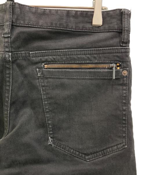 DSQUARED2（ディースクエアード）DSQUARED2 (ディースクエアード) スリムテーパード ストレッチパンツ ブラック サイズ:46の古着・服飾アイテム