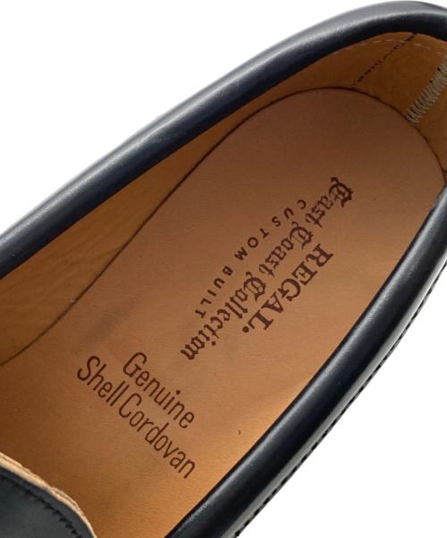 REGAL（リーガル）REGAL (リーガル) コードバンコインローファー ブラック サイズ:23cmの古着・服飾アイテム