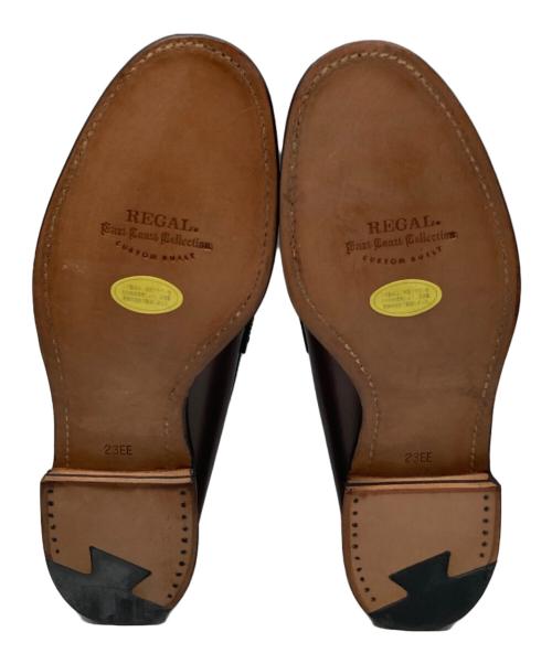 REGAL（リーガル）REGAL (リーガル) コインローファー バーガンディー サイズ:23cmの古着・服飾アイテム