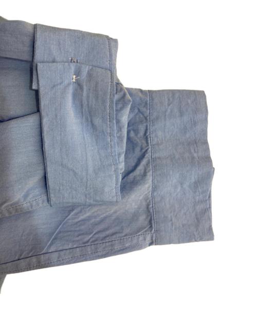 Vlas Blomme（ヴラスブラム）Vlas Blomme (ヴラスブラム) ブラウスワンピース ブルー サイズ:1の古着・服飾アイテム