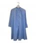 Vlas Blomme（ヴラスブラム）の古着「ブラウスワンピース」｜ブルー