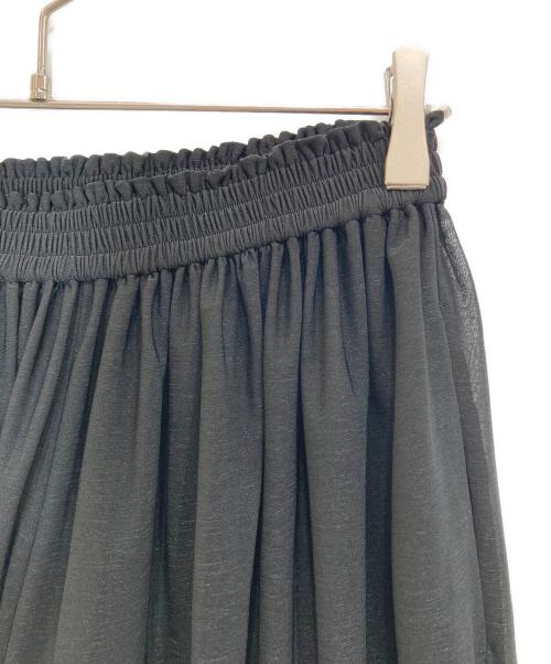 beautiful people（ビューティフルピープル）beautiful people (ビューティフルピープル) bi-color jersey gather pants ブラック サイズ:40の古着・服飾アイテム