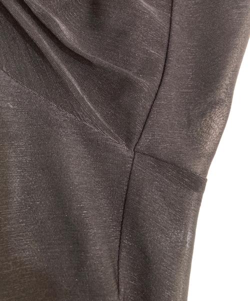 beautiful people（ビューティフルピープル）beautiful people (ビューティフルピープル) bi-color jersey gather pants ブラック サイズ:40の古着・服飾アイテム