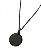 DIESELディーゼル）の古着「ロゴモチーフネックレス」｜ブラック