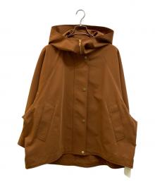 Noble（ノーブル）の古着「ハイツイストダブルクロスフーディブルゾン」｜ブラウン
