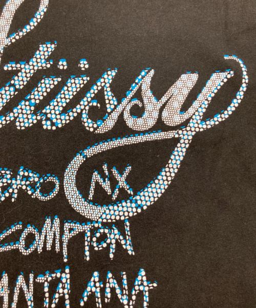 stussy（ステューシー）stussy (ステューシー) プリントTシャツ ブラック サイズ:Mの古着・服飾アイテム