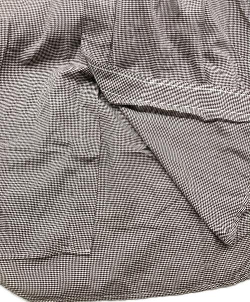 RALPH LAUREN（ラルフローレン）RALPH LAUREN (ラルフローレン) BLAKEハウンドトゥースチェックシャツ ブラウン サイズ:XLの古着・服飾アイテム